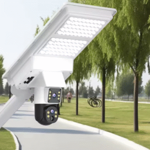 Solar Powered LED Street Light with 4G HD Security Camera
